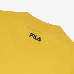 Fila Line - Miesten Poolopaita - Keltainen | FI-86079